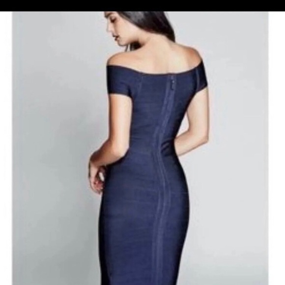 CLAUDIE BANDAGE DRESS - Picture 3 of 6